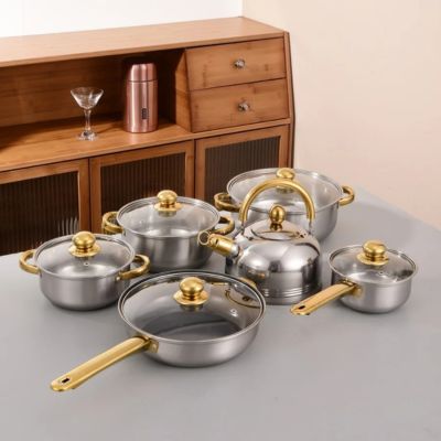 Batterie de Cuisine Inox | InoxMasterSet™ Mina En Cuisine