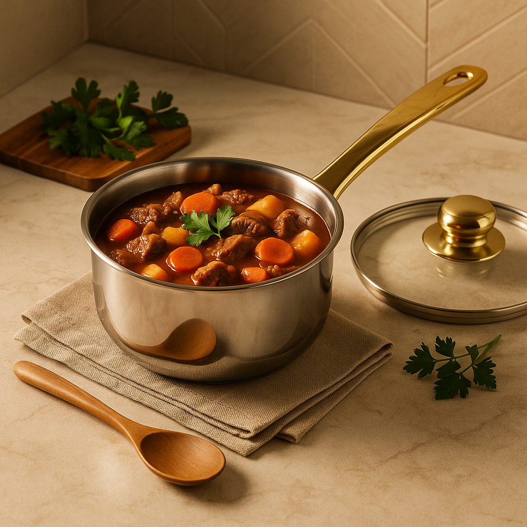 Batterie de Cuisine Inox | InoxMasterSet™ Mina En Cuisine