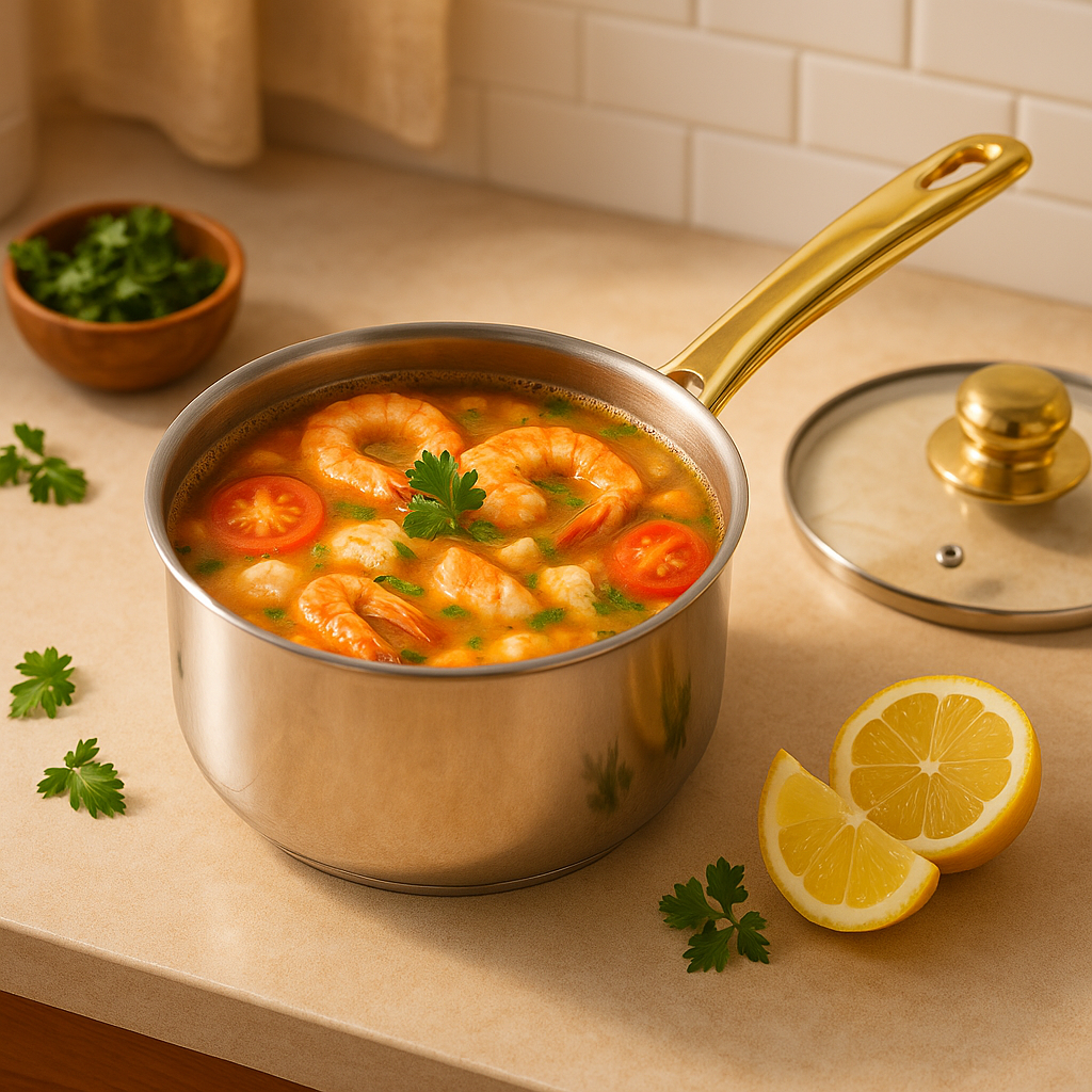 Batterie de Cuisine Inox | InoxMasterSet™ Mina En Cuisine
