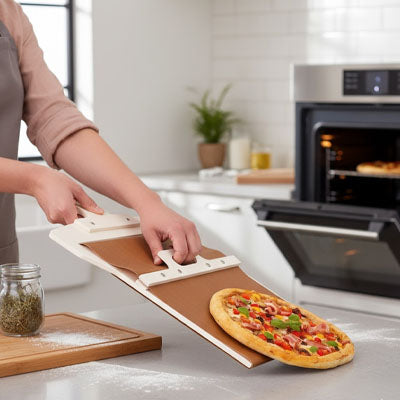 Pelle a pizza | PizzaSlide™ | AntiFlex Mina en cuisine