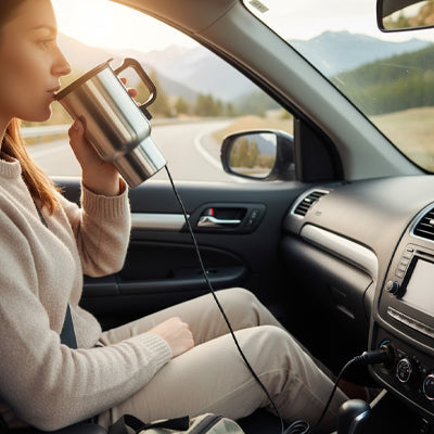 Bouilloire de voyage | RoadBoil™ | AutoCafé Mina en cuisine