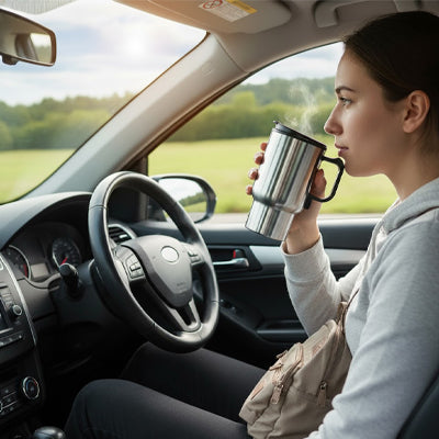 Bouilloire de voyage | RoadBoil™ | AutoCafé Mina en cuisine