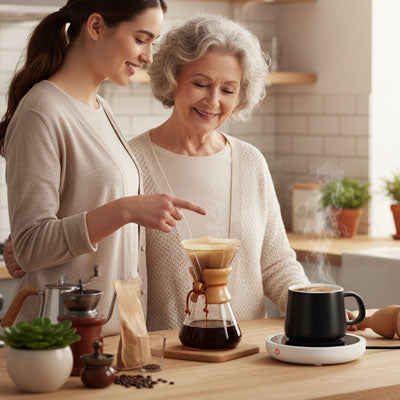 Chauffe tasse | HeatCup™ | ThermoSaveur